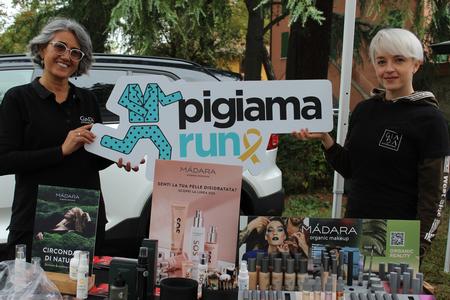 Lo sponsor Giada Distributions presente all'evento con un corner make up